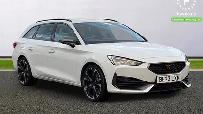 White Used 2023 Cupra Leon VZ2 Estate | £21,999 (Fair price)