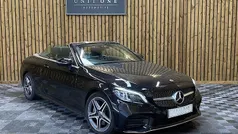 Black Used 2019 Mercedes C300 AMG Line Premium Cabriolet | £20,000 (Fair price)