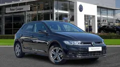 Black Used 2024 VW Polo R-line Hatchback | £21,997 (Fair price)