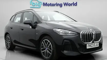 Used BMW 225 Active Tourer M Sport 245 HP (180 kW) 2023 Black MPV