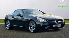 Black Used 2018 Mercedes SLC180 AMG line Cabriolet | £15,699 (Good price)