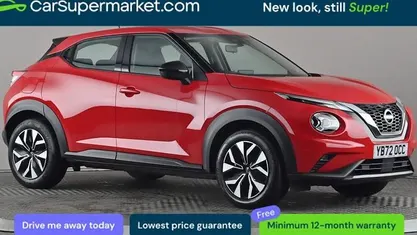 Used Nissan Juke Acenta 114 HP (83 kW) 2023 Red SUV