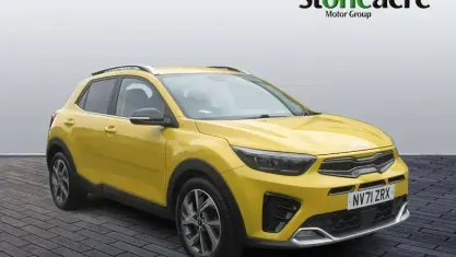 Used Kia Stonic GT-Line 120 HP (88 kW) 2021 Yellow SUV