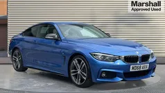 Blue Used 2018 BMW 420 M Sport Coupe | £15,241 (Fair price)