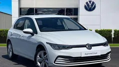 White Used 2021 VW Golf VIII Life Hatchback | £15,390 (Good price)