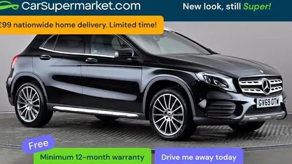 Used Mercedes GLA180 AMG line 122 HP (89 kW) 2020 Black SUV