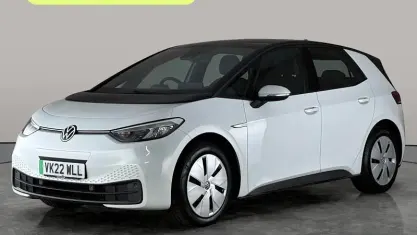 Used VW ID.3 Pro 150 kW (204 HP) 2021 White Hatchback