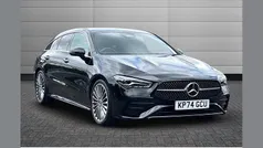 Black Used 2024 Mercedes CLA180 AMG Line Premium Sedan | £28,895 (Fair price)