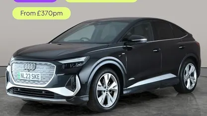 Used Audi Q4 Sportback e-tron S-Line 150 kW (204 HP) 2023 Black SUV