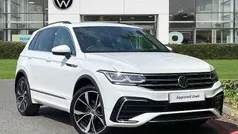 White Used 2021 VW Tiguan R-line SUV | £22,490 (Good price)