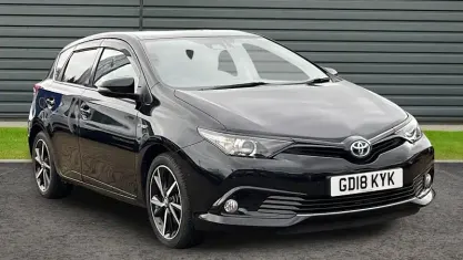 Used Toyota Auris Hybrid Design 136 HP (100 kW) 2018 Black Hatchback