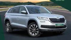 Brilliant silver metallic Used 2021 Skoda Kodiaq SE Drive SUV | £22,696 (Fair price)