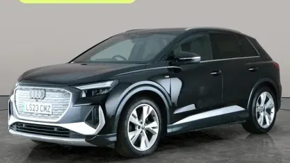 Used Audi Q4 e-tron S-Line 125 kW (170 HP) 2022 Black SUV