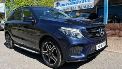 Begagnad Mercedes GLE43 AMG Premium 367 HK (269 kW) 2017 Blå Kombi