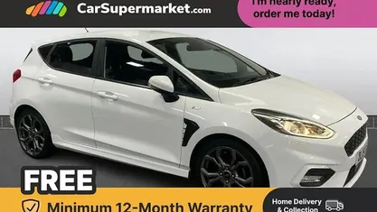 Used Ford Fiesta ST-Line 125 HP (91 kW) 2019 White Hatchback