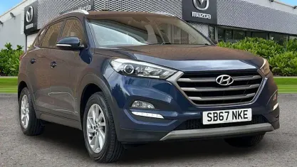 Usado Hyundai Tucson SE 177 CV (130 kW) 2017 Azul SUV