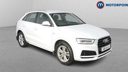 Używany Audi Q3 S-Line 150 KM (110 kW) 2018 Biały SUV