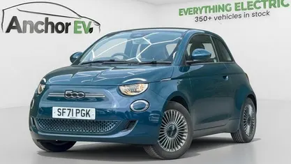 Used Fiat 500e Passion 86 kW (118 HP) 2021 Green Hatchback