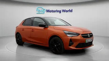 Used Vauxhall Corsa-e SRi 100 kW (136 HP) 2022 Orange Hatchback