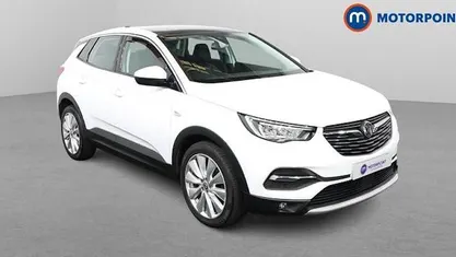 Used Vauxhall Grandland X Elite 131 HP (96 kW) 2020 White SUV