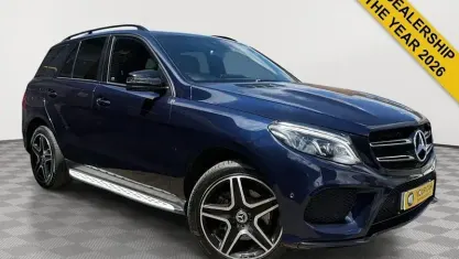 Used Mercedes GLE350 AMG 258 HP (189 kW) 2018 Blue Estate