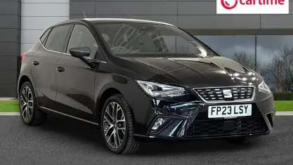 Used Seat Ibiza XCELLENCE 95 HP (69 kW) 2023 Black Hatchback