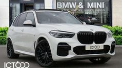 White Used 2022 BMW X5 M Sport SUV | £51,725 (Fair price)