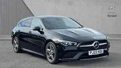 Black Used 2022 Mercedes CLA200 AMG line Estate | £21,280 (Fair price)