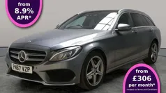 Grey Used 2017 Mercedes C220 AMG line Estate | £16,749 (A bit pricey)