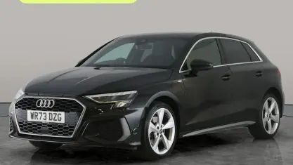 Used Audi A3 Sportback e-tron S-Line 204 HP (150 kW) 2023 Black Hatchback