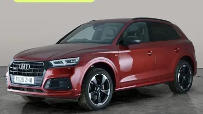 Used Audi Q5 Black Edition 299 HP (219 kW) 2020 Red SUV