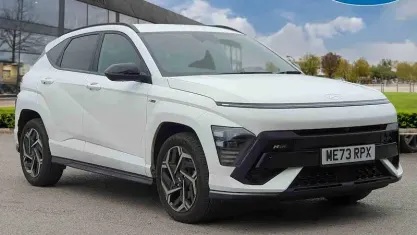 Used Hyundai Kona N Line 120 HP (88 kW) 2024 White SUV
