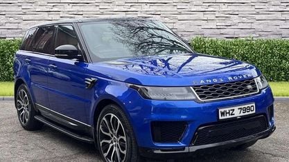 Używany Land Rover Range Rover Sport HSE 306 KM (225 kW) 2019 Niebieski SUV
