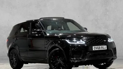 Used Land Rover Range Rover Sport Autobiography Dynamic 525 HP (386 kW) 2018 Black SUV