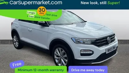 Usado VW T-Roc Design 116 HP (85 kW) 2019 Branco SUV