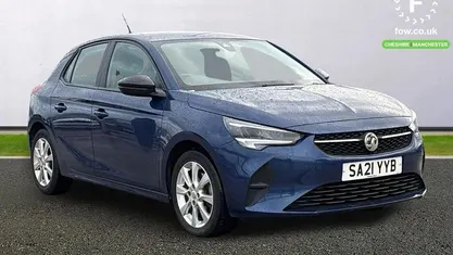 Blue Used 2021 Vauxhall Corsa Hatchback | £9,099 (Good price)