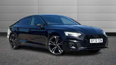 Black Used 2023 Audi A5 Sportback Black Edition Hatchback | £30,195 (Fair price)