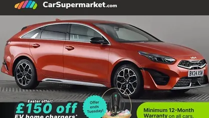 Used Kia ProCeed GT-Line 160 HP (117 kW) 2023 Orange Estate