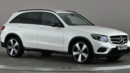 Used Mercedes GLC220 Urban 170 HP (125 kW) 2018 White Estate