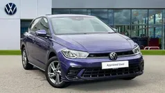 Vibrant violet metallic Used 2024 VW Polo R-line Hatchback | £20,762 (Fair price)