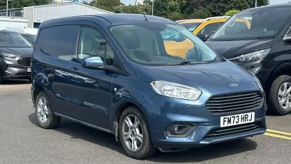 Used Ford Transit Courier Limited 100 HP (73 kW) 2023 Blue Van