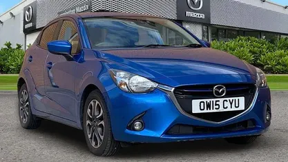 Used Mazda 2 Inclusive 90 HP (66 kW) 2015 Blue Hatchback