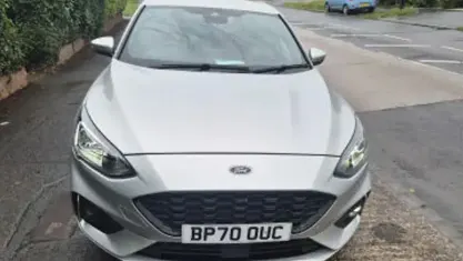 Used Ford Focus ST-Line 125 HP (91 kW) 2021 Silver Hatchback