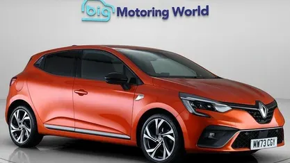 Used Renault Clio V RS Line 90 HP (66 kW) 2023 Orange Hatchback