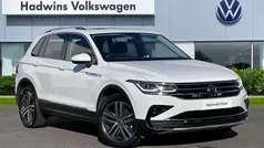 White Used 2022 VW Tiguan Elegance SUV | £27,495 (Fair price)
