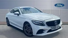 White Used 2019 Mercedes C300 AMG line Coupe | £18,038 (Fair price)