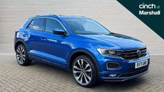 Blue Used 2021 VW T-Roc R-line SUV | £20,595 (Fair price)