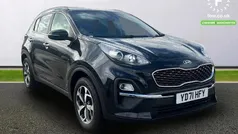 Black Used 2021 Kia Sportage 2 SUV | £16,599 (Fair price)