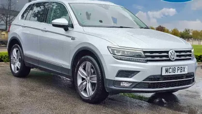 Used VW Tiguan SEL 150 HP (110 kW) 2018 Silver SUV