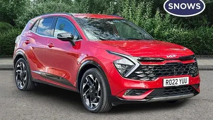 Used Kia Sportage GT-Line 265 HP (194 kW) 2022 Red SUV